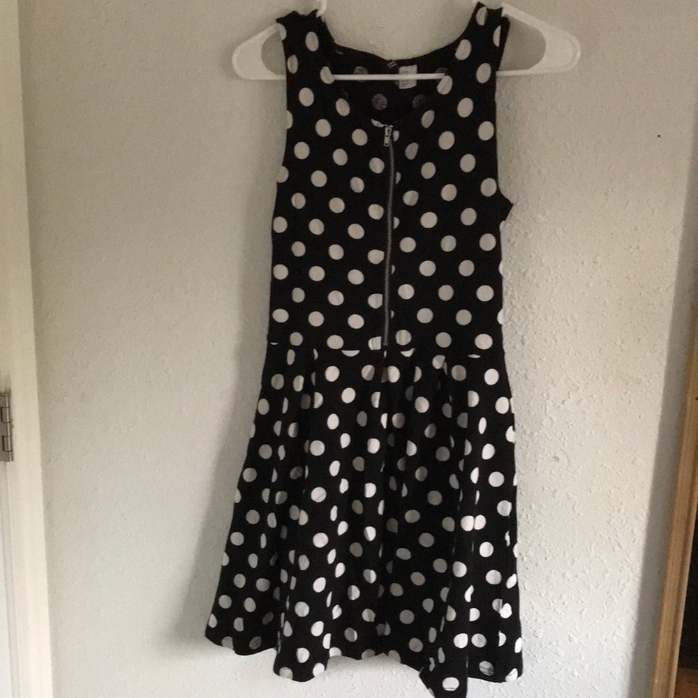 Black and white Polka dot dress